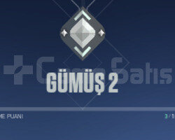 Ghost skinli gümüş hesap