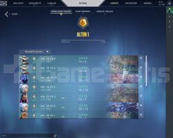 Plat Elo Gold hesap
