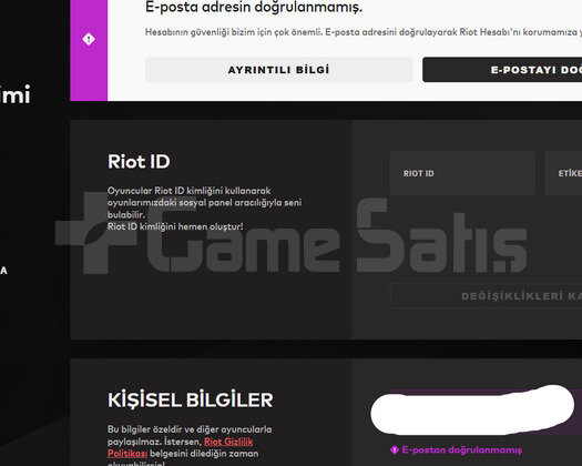 Mail doğrulamasız direk üzerine al bol skinli !