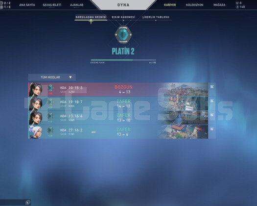 İMMO DİA MMR PLAT 2 Hesap