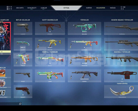 YAĞMACI VANDAL+ BATTLEPASS KARAMBİT - UCUZ