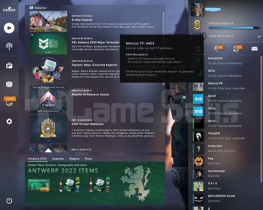 Csgo 200+ saat hesap arkadas ekleme acik