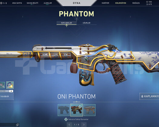 Karambit ve Oni Phantomlu Efsane Hesap