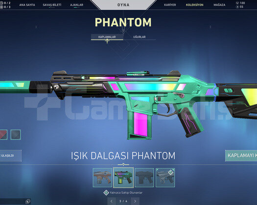 İyon ve Işık Dalgası Phantomlu Efsane Hesap