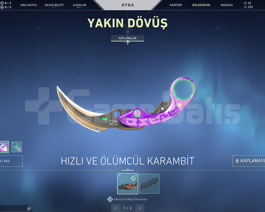 Karambit ve Anomali Phantom Efsane Hesap