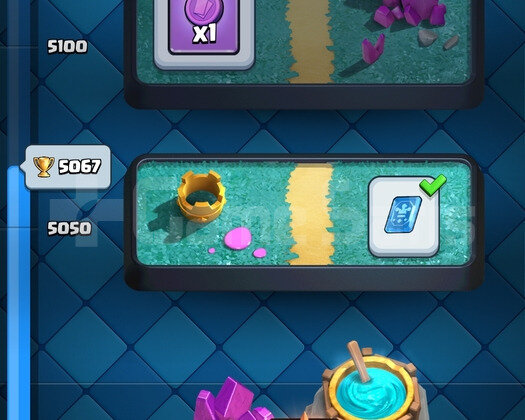 Clash Royale 5000+ kupa