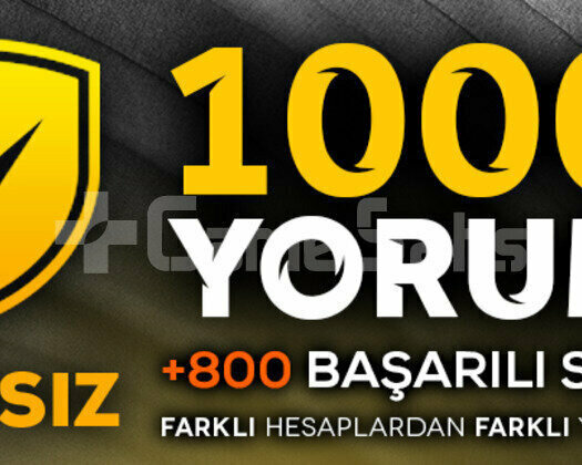 TEK VACSIZ İLAN! 1000X YORUM FARKLİ