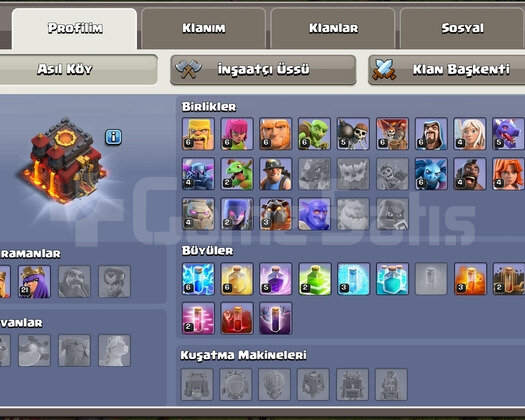 Clash Of Clans Hesab
