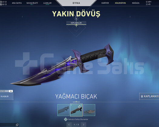 Asil Vandal ve Yağmacı Bıçaklı Efsane Hesap