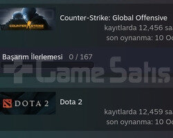 12.500 SAAT CSGO/DOTA 2 FACEİT