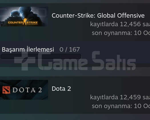 12.500 SAAT CSGO/DOTA 2 FACEİT