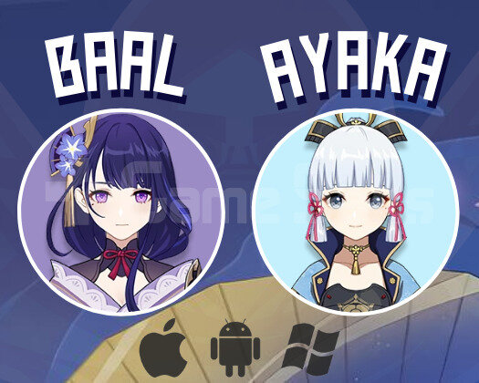 EU | AR10 Ayaka + Baal - Süper Başlangıç Hesapları