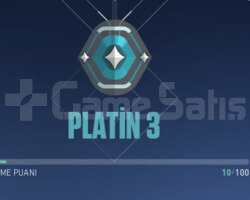 plat 3 yüksek mmr hesap