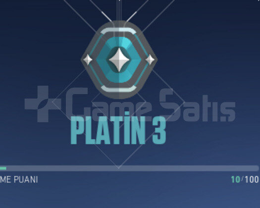 plat 3 yüksek mmr hesap