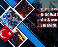 BAN YEMEZ TR 50-70K MAVİ ÖZ UNRANKED GARANTİLİ