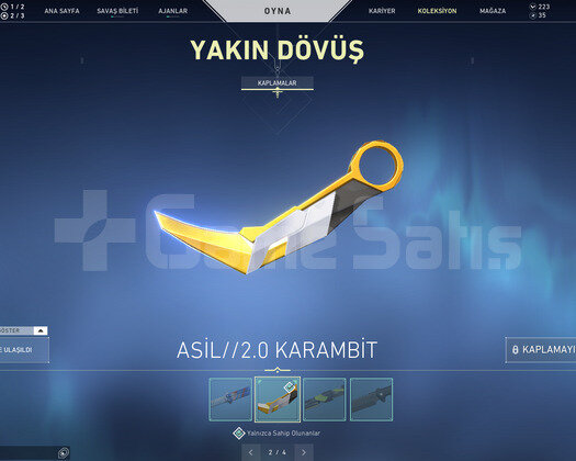 Asil Karambit ve Janti Kelebekli Efsane Hesap