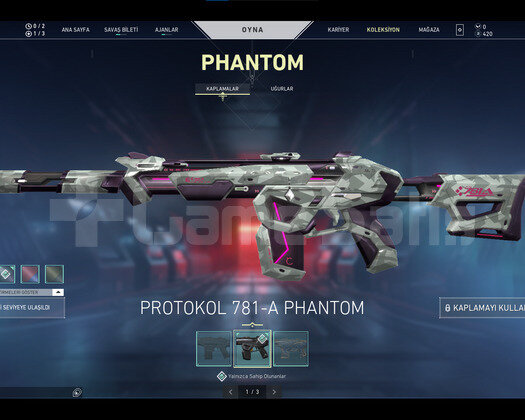 PROTOKOL PHANTOM,BATTLEPASSLI TEMİZ