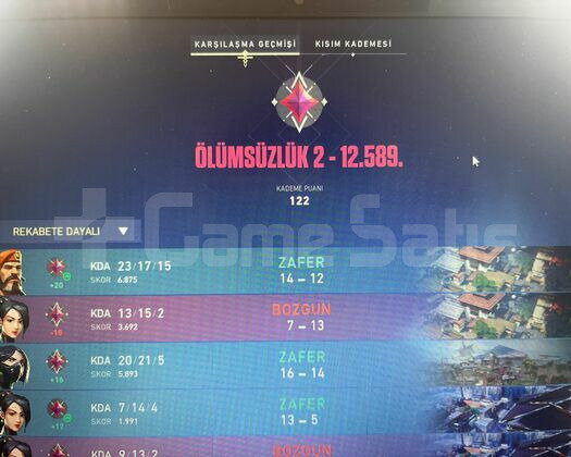 İmmo Ekipten Valorant Elo Boost