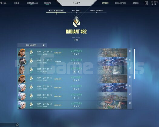 Radianttan Hızlı ve Güvenli Valorant Rank Boost