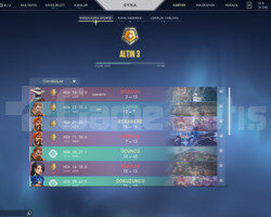 Gold 3 Temiz Hesap