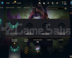 PLAT 2 EUW HESAP