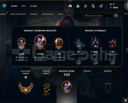 GOLD 4 EUW HESAP