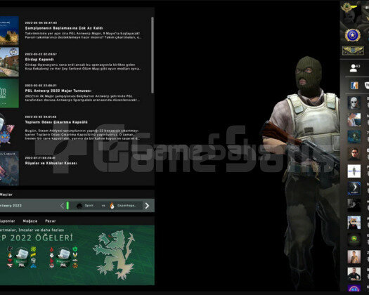 Steam 60 LEVEL 500 WİNLİ SUPREME Hesap!