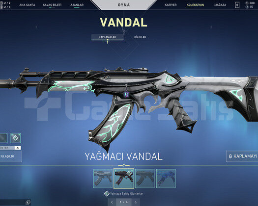 Yağmacı Vandal ve Afet Phantom Efsane Hesap