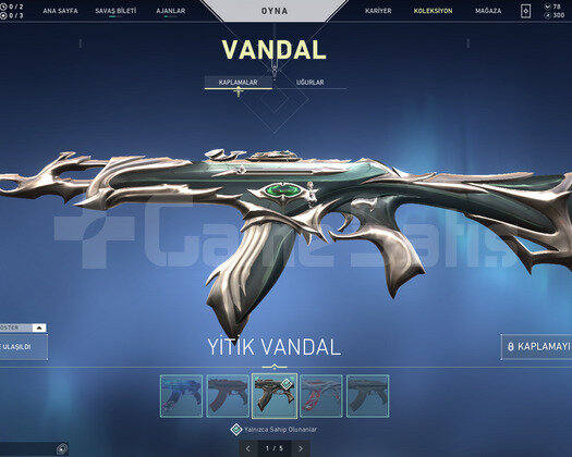 PLAT1/Yitik Ve Gaia Vandal/İon Phantom/Karambit