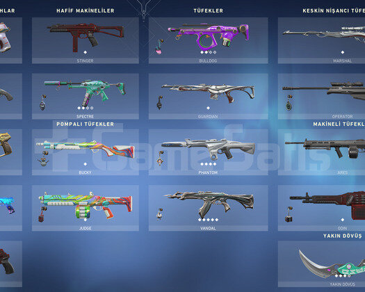 PLAT1/Yitik Ve Gaia Vandal/İon Phantom/Karambit