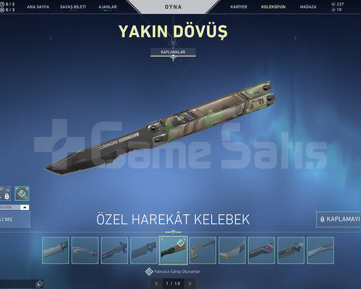 9 TANE BIÇAK/7 VANDAL/5 PHANTOM VİP HESAP