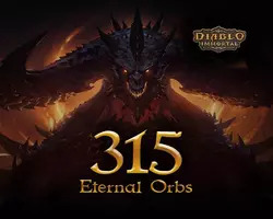 Diablo Immortal Pack of 315 Eternal Orbs