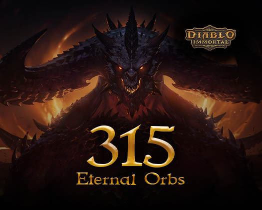 Diablo Immortal Pack of 315 Eternal Orbs