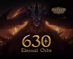 Diablo Immortal Pack of 630 Eternal Orbs
