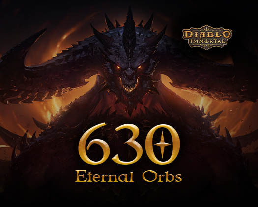 Diablo Immortal Pack of 630 Eternal Orbs