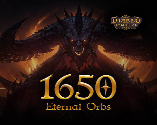 Diablo Immortal Pack of 1650 Eternal Orbs