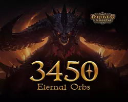 Diablo Immortal Pack of 3450 Eternal Orbs