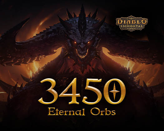 Diablo Immortal Pack of 3450 Eternal Orbs