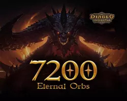 Diablo Immortal Pack of 7200 Eternal Orbs