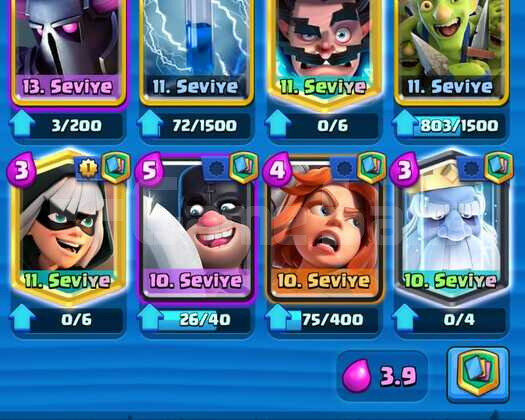 11 LEVEL 5250 KUPA 13 LEVEL PEKKALI HESAP