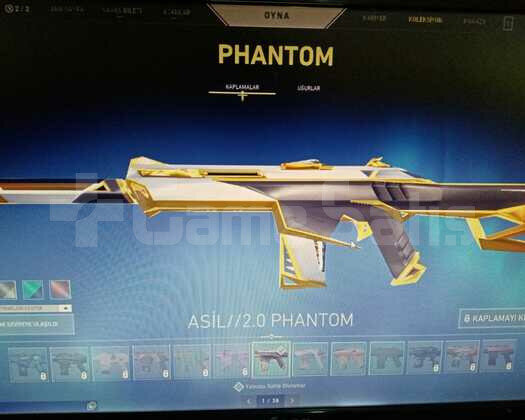 valorant full+full vandal bıçak ve  phantom