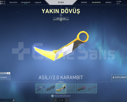 Karambit Delipop Bıç/Işık Yağmacı Delipop Asil Van
