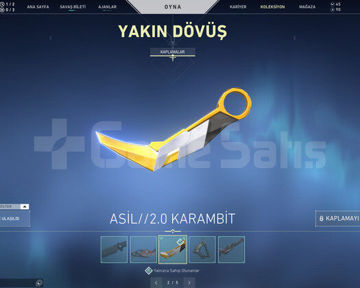 Asil Karambit ve Yelpazeli Dehşet Hesap