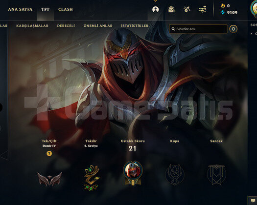 LOL Demir 4 0LP 0Win 40Lose