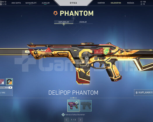 Ejder Vandal ve Delipop Phantom Efsane Hesap