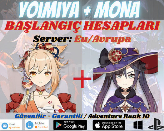 EU | AR10 Yoimiya + Mona + Rate UP !! - Başlangıç