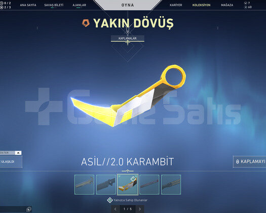 Kelebek/Asil Karambit/Refah/Yağmacı/Delipop/Fatih