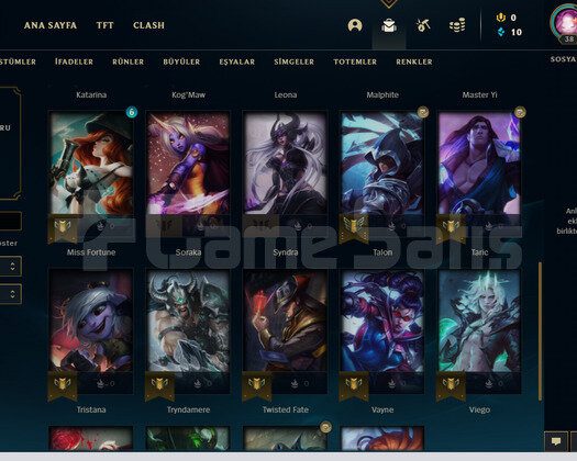 Gold 4 Prestige Zed