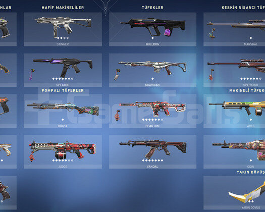 9 BIÇAK/7 VANDAL/5 PHANTOM/HARİKA HESAP