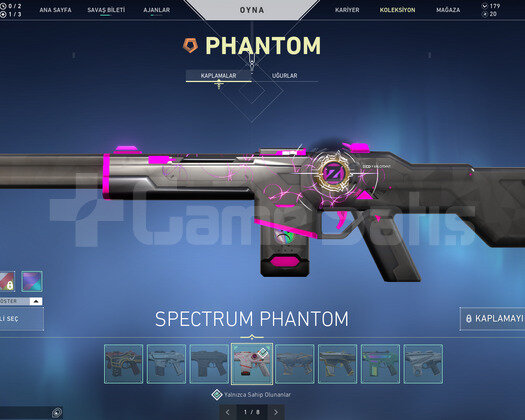5 Vandal/8 Bıçak/7 Phantom Harika Ucuz Hesap